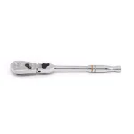 GEARWRENCH 1/4 in. Drive 90-Tooth Locking Flex Head Teardrop Ratchet thumbnail 3