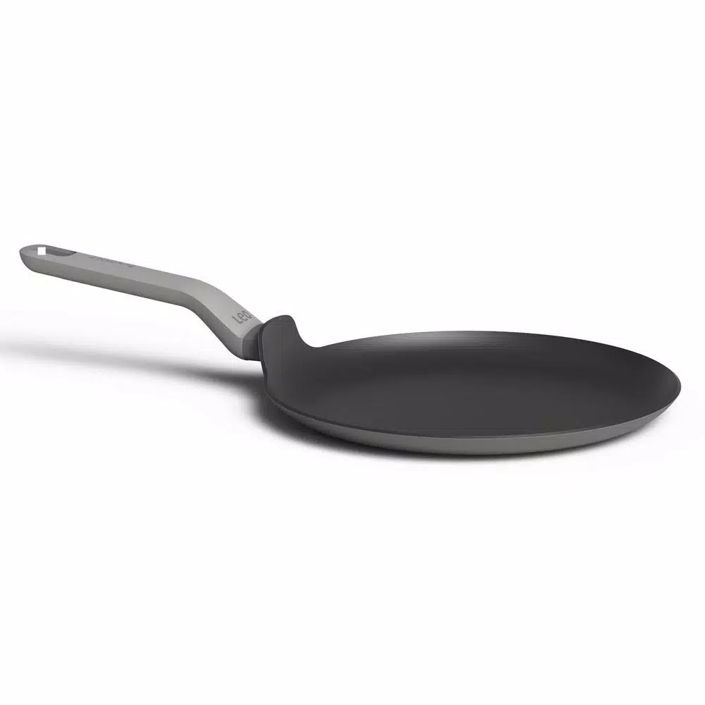 BergHOFF Leo 10.25 in. Grey Non-Stick Aluminum Pancake Pan, Induction Compatible