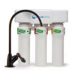 Aquasana 3-Stage Max Flow Under Counter Water Filtration System with Oil Rubbed Bronze Faucet thumbnail 1