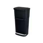 Rubbermaid 13.2 Gallon 2-in-1 Indoor Recycling Bin and Trash Station thumbnail 1
