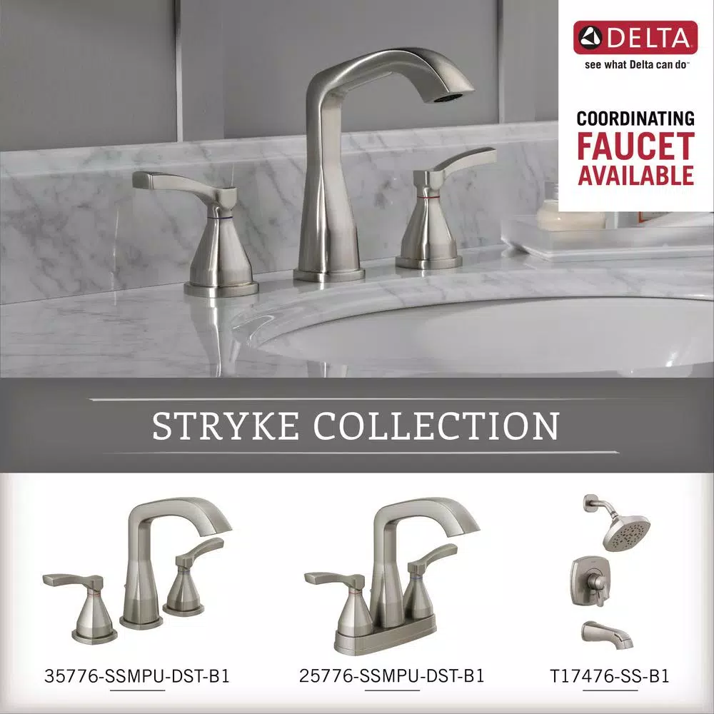 Delta Stryke Pivoting Toilet Paper Holder, Brilliance Stainless Steel