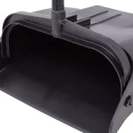 Continental 12 in. Upright Lobby Dust Pan with Vinyl-Coated Steel Handle, Black thumbnail 7