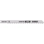 DEWALT 4 in. 10 TPI Fine Finish Wood Cutting Jig Saw Blades, HCS U-Shank (2-Pack) thumbnail 1