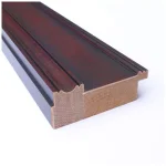 Amanti Art 25 in. Square Beveled Edge Wood Framed Bathroom Vanity Mirror, Dark Brown Mahogany thumbnail 4