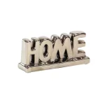 LITTON LANE Porcelain HOME Decorative Sign Set - Gold and Silver Accents thumbnail 7