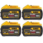 DEWALT FLEXVOLT 12.0 Ah Lithium-Ion Battery 20V/60V MAX (4-Pack) thumbnail 1