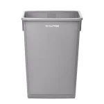 Alpine Industries 23 Gal. Gray Commercial Waste Basket Trash Can thumbnail 2