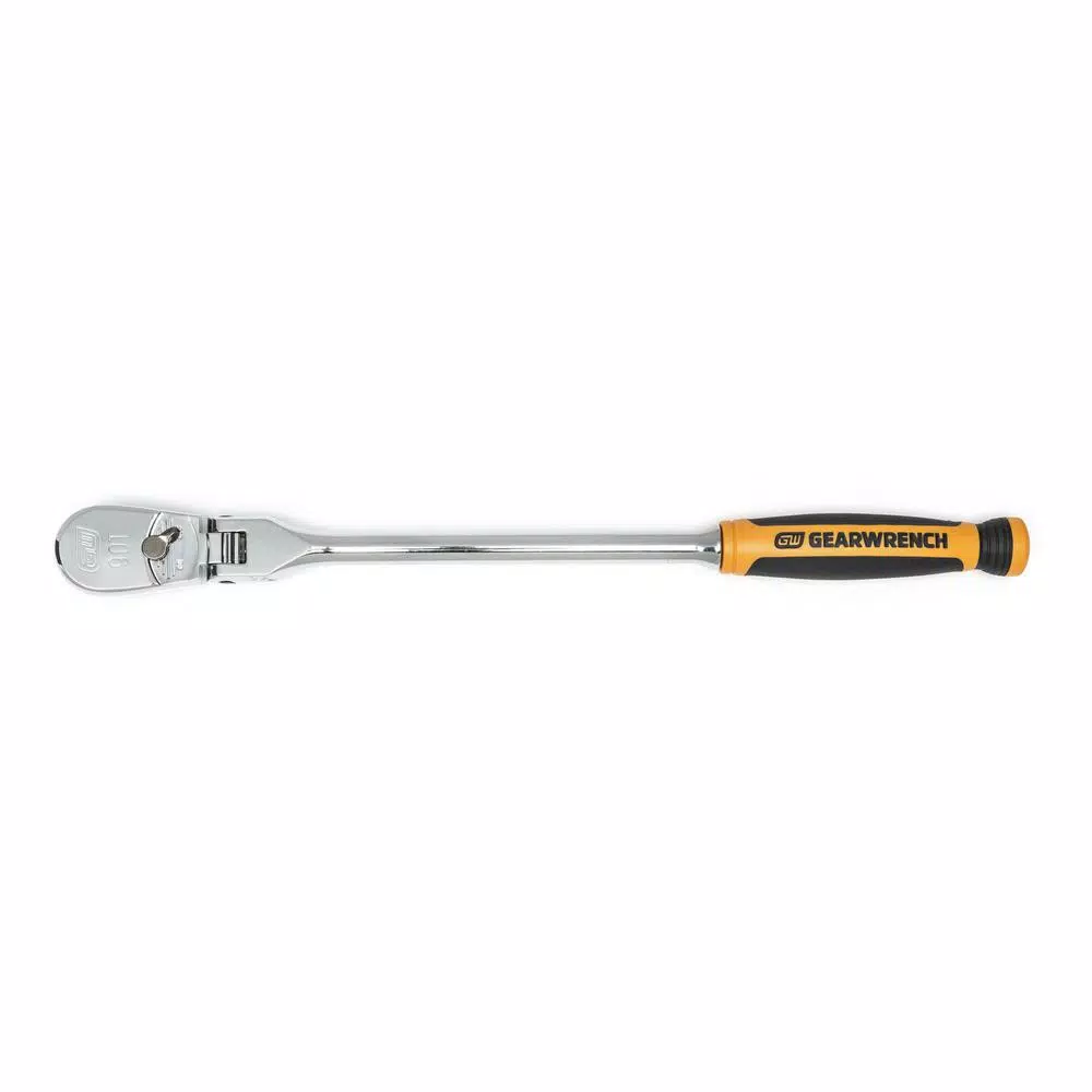 GEARWRENCH 3-Piece 90-Tooth Dual Material Teardrop Ratchet Set, 1/4 in. and 3/8 in. Drive