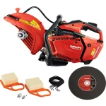 Hilti DSH 600-X 12 in. Hand Held Gas Saw Bundle with 10 Abrasive Metal Cutting Blades thumbnail 1