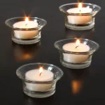 Stonebriar Collection Stonebriar Citronella Scented White Tea Light Candles, 4-Hour Burn Time, 50-Pack thumbnail 6