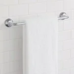 Glacier Bay Constructor 18 in. Single Towel Bar, Chrome Finish, Coastal Style thumbnail 3