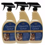 Granite Gold Natural Stone Daily Cleaner, Streak-Free Formula, 24 oz (3-Pack) thumbnail 1