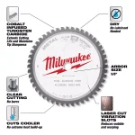 Milwaukee 6-1/2 in. 48T Carbide Metal Cutting Circular Saw Blade thumbnail 3
