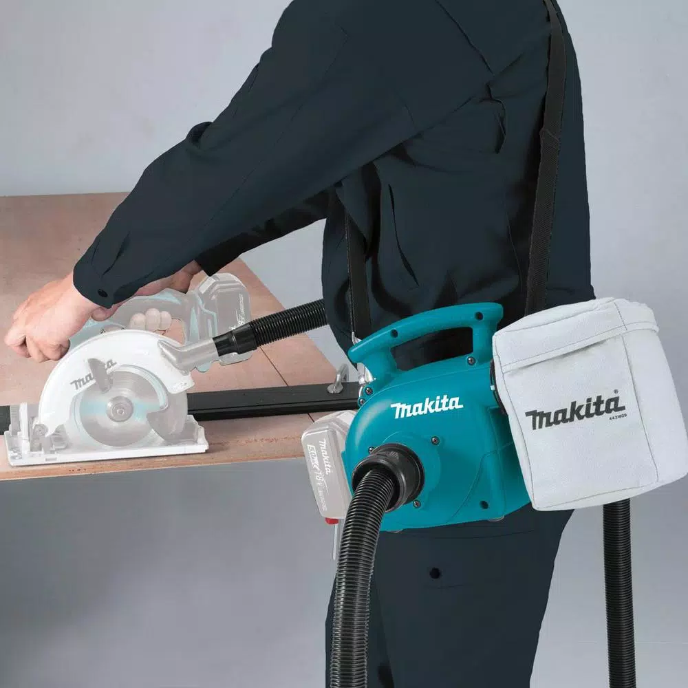 Makita 18V LXT Cordless 3/4 Gal. Portable Dry Dust Extractor and Blower (Tool-Only)