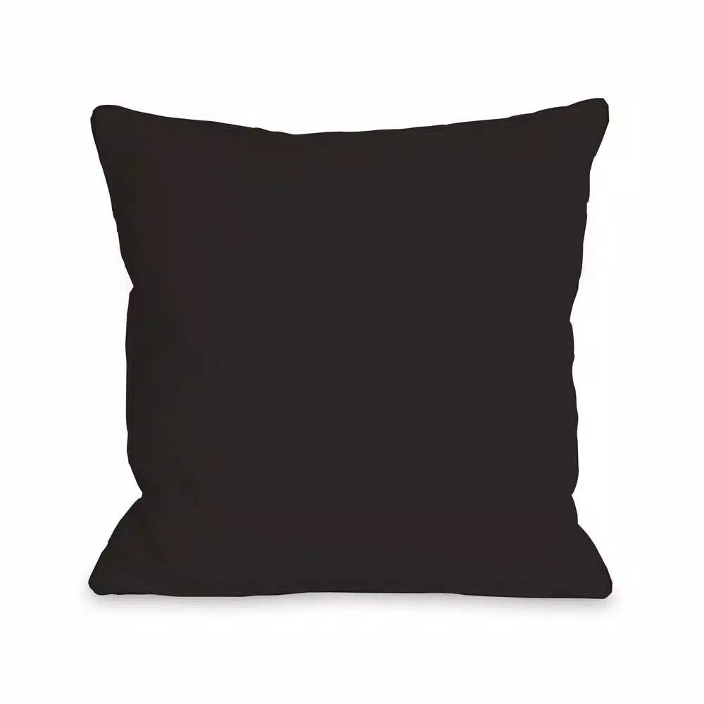 Unbranded One Bella Casa Raffi Zebra Black and White Graphic 16 in. x 16 in. Throw Pillow