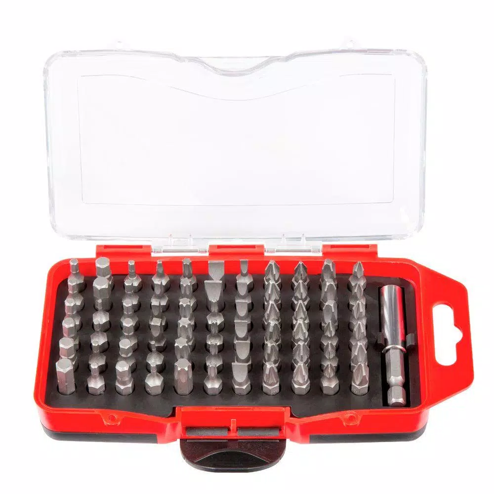 Stalwart Ultimate Compact 67-Piece Screwdriver Bit Set with Storage Case