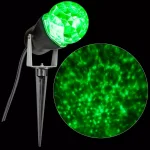 LightShow Green Light Projection LED Spotlight Projector with Stake thumbnail 2