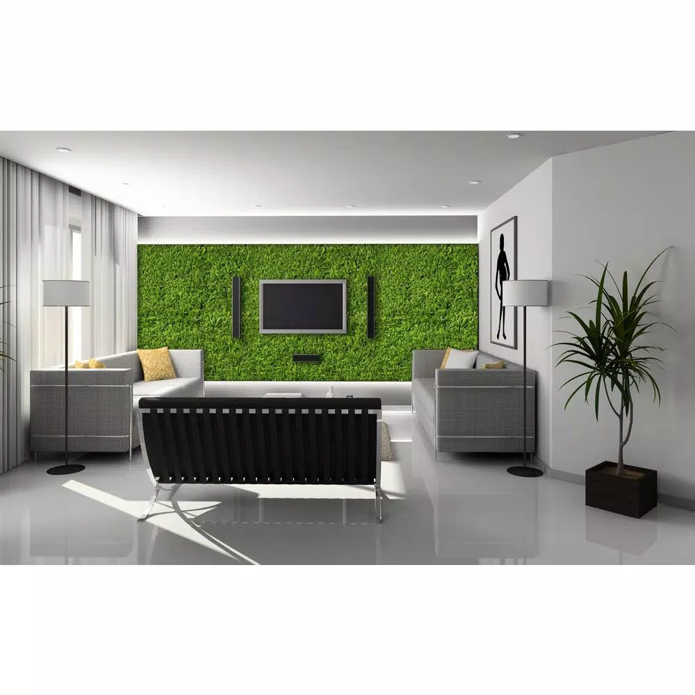 Unbranded Greensmart Decor 20 in. x 20 in. Artificial Fern Wall Panels, Set of 4