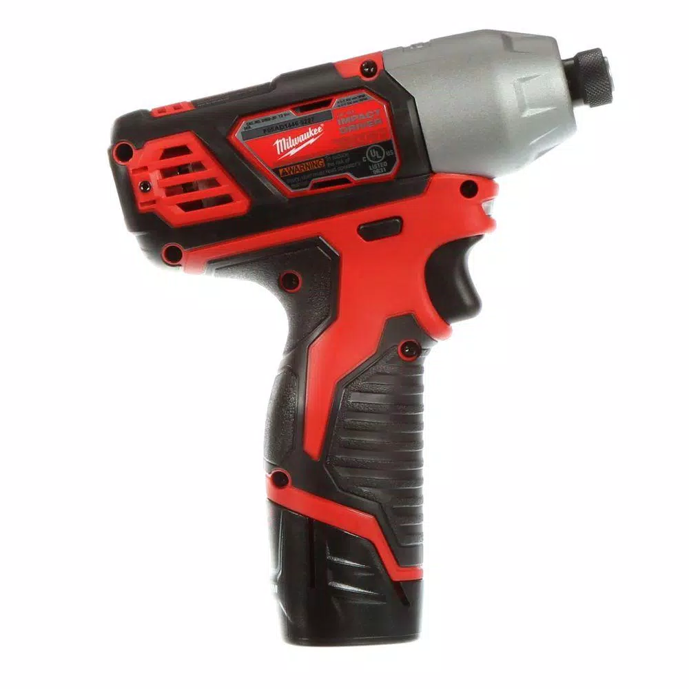 Milwaukee M12 12V Lithium-Ion Cordless Hammer Drill and Impact Driver 2-Tool Combo Kit