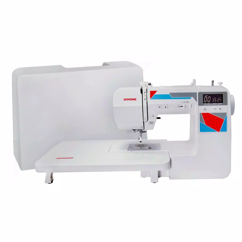 Janome MOD-100Q Computerized Quilting and Sewing Machine with Bonus Accessories