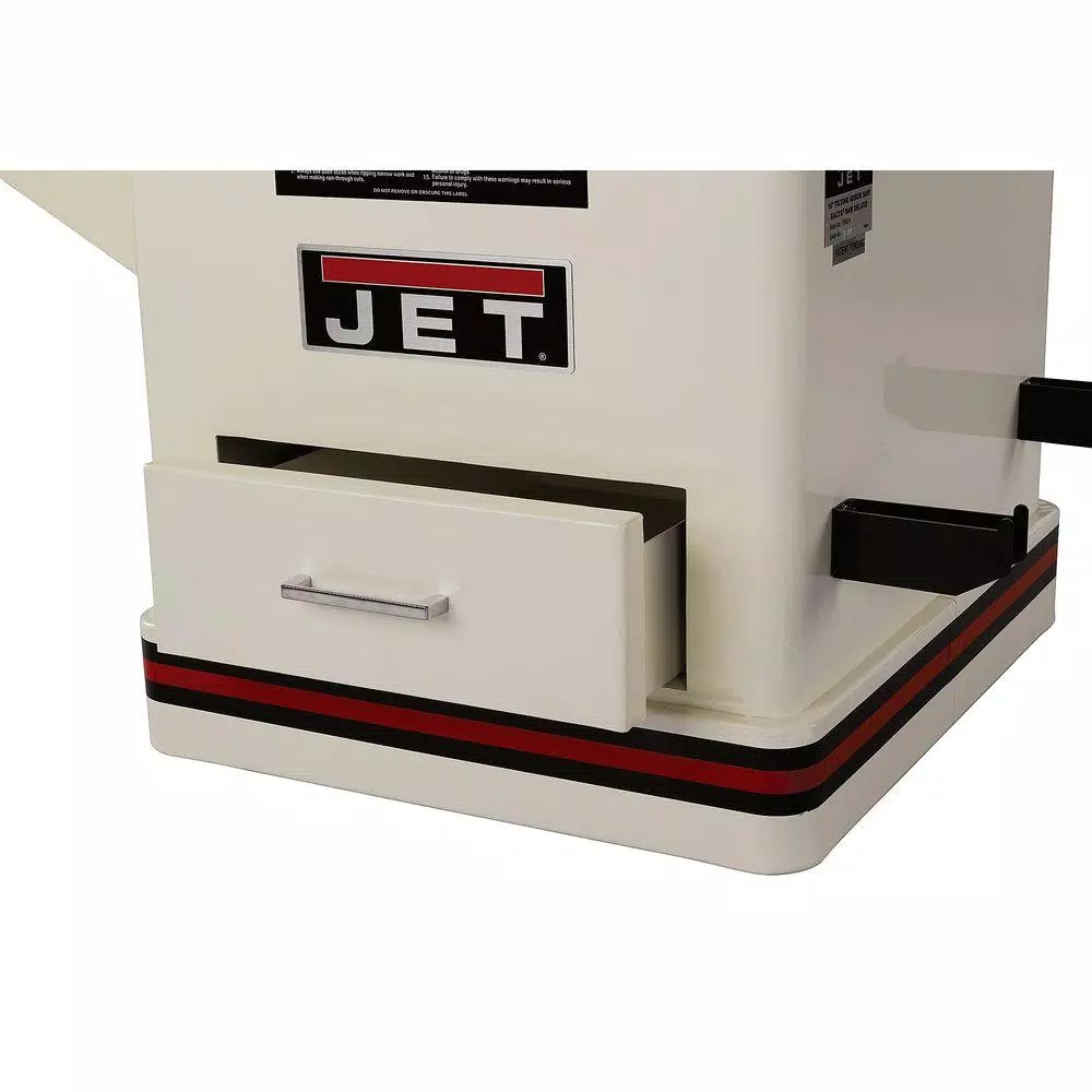 JET 10 in. Deluxe XACTA Table Saw, 3 HP, 50 in. Fence, Cast Iron Wings, 230V