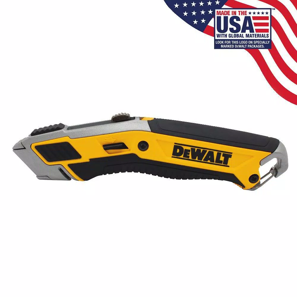 DEWALT Retractable Utility Knife with Deadbolt Blade Mechanism