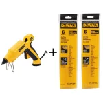 DEWALT DWHTGR50 Professional Ceramic Heating Element Glue Gun with 12-Pack Glue Sticks thumbnail 1