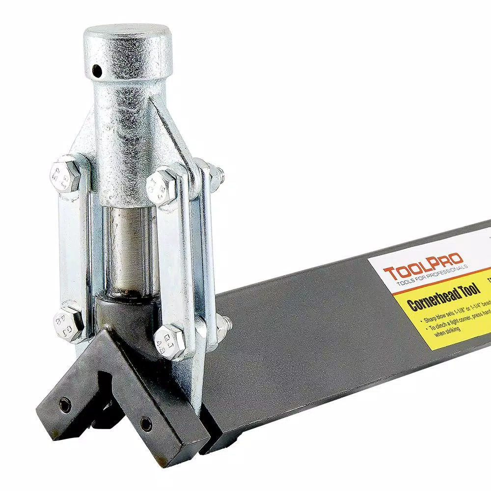ToolPro Corner Bead Crimping Tool with 32 oz. Rubber Mallet