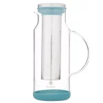 Manna 5-Cup Cold Brew Coffee Pitcher, 47 fl. oz. Onyx Black with Stainless Steel Mesh Filter thumbnail 4
