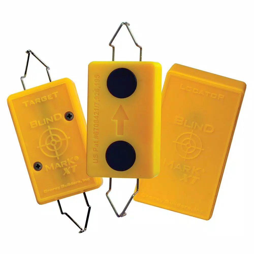 Calculated Industries Blind Mark Magnetic Drywall Electrical Box Locating Tool, 3-Piece Set