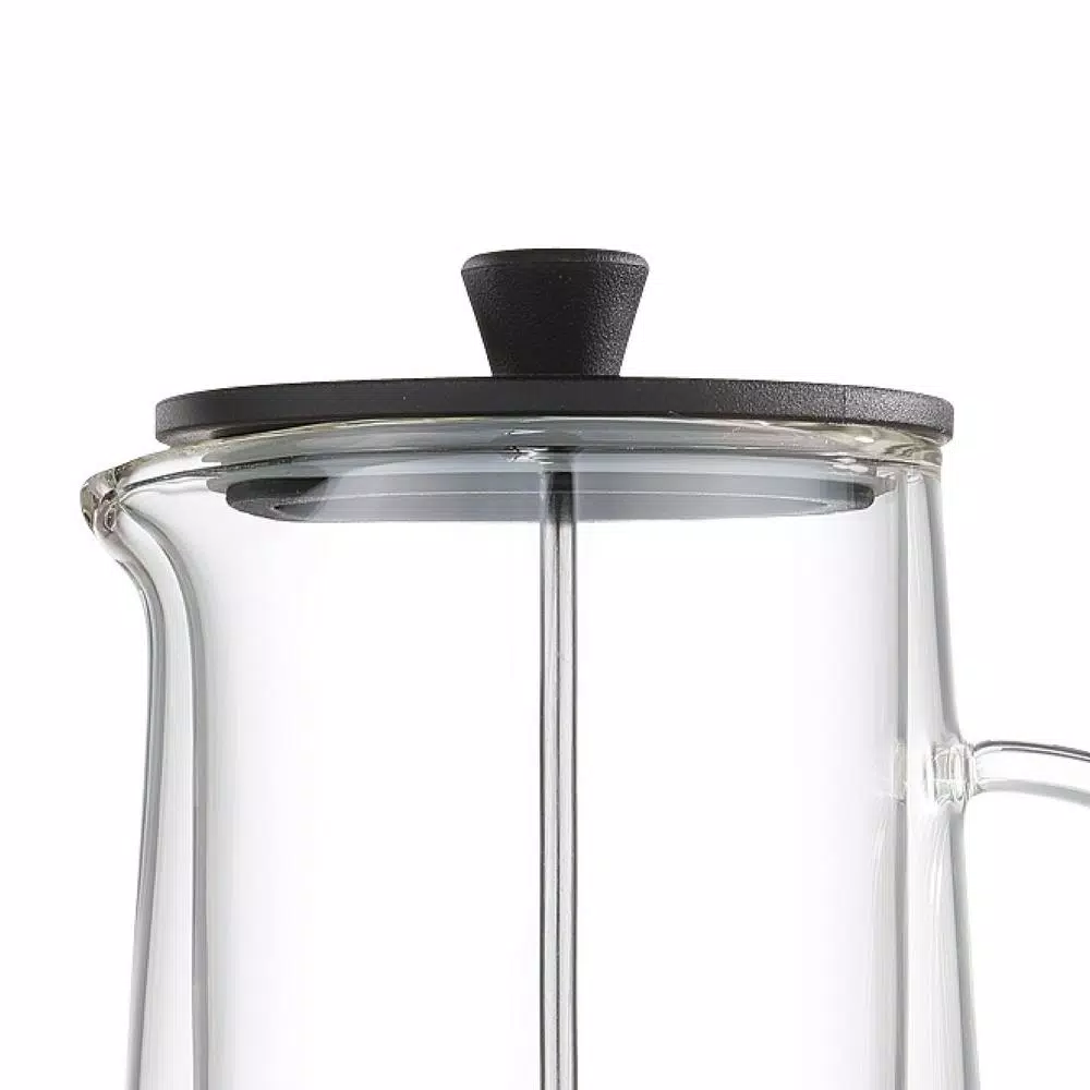 ZASSENHAUS Aroma 6-Cup Double Wall Borosilicate Glass French Press Coffee Maker, 25 fl. oz.
