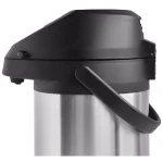 Brentwood 84 oz. Stainless Steel Airpot Hot and Cold Drink Dispenser thumbnail 5