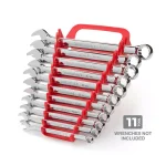 TEKTON 11-Tool Store-and-Go Wrench Rack Keeper, Red thumbnail 2