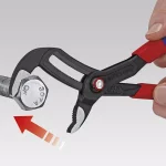 Knipex Cobra Series 10 in. QuickSet Water Pump Pliers with Multi-Component Comfort Grip thumbnail 4