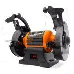 WEN 6 in. Bench Grinder, 2.1 Amp, 3450 RPM with Dual Grinding Wheels thumbnail 1