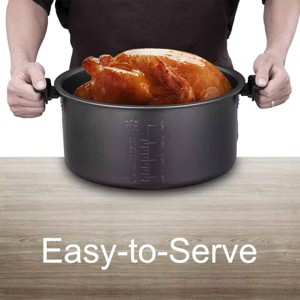 Geek Chef 8 Qt. Stainless Steel Electric Oval Pressure Cooker with 12 Preset Functions
