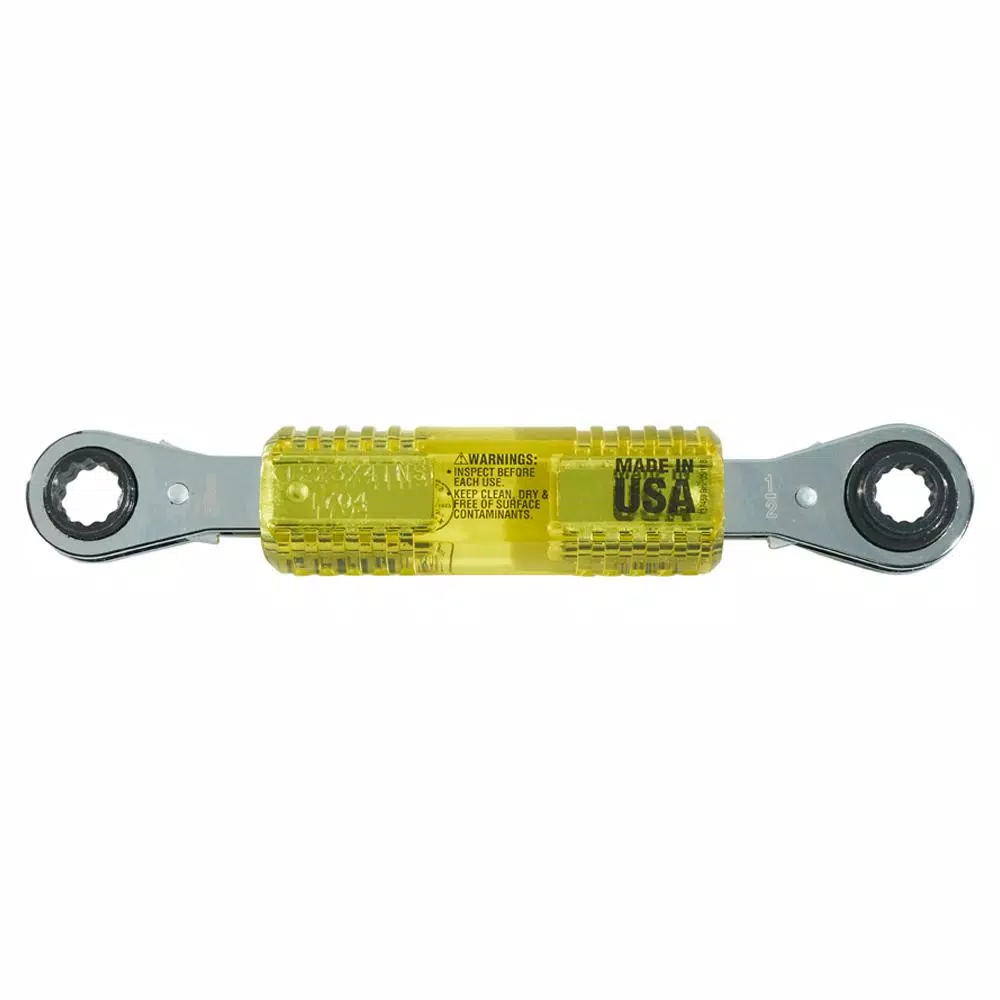 Klein Tools Lineman's Insulating 4-in-1 Box Wrench, 1000V Rated