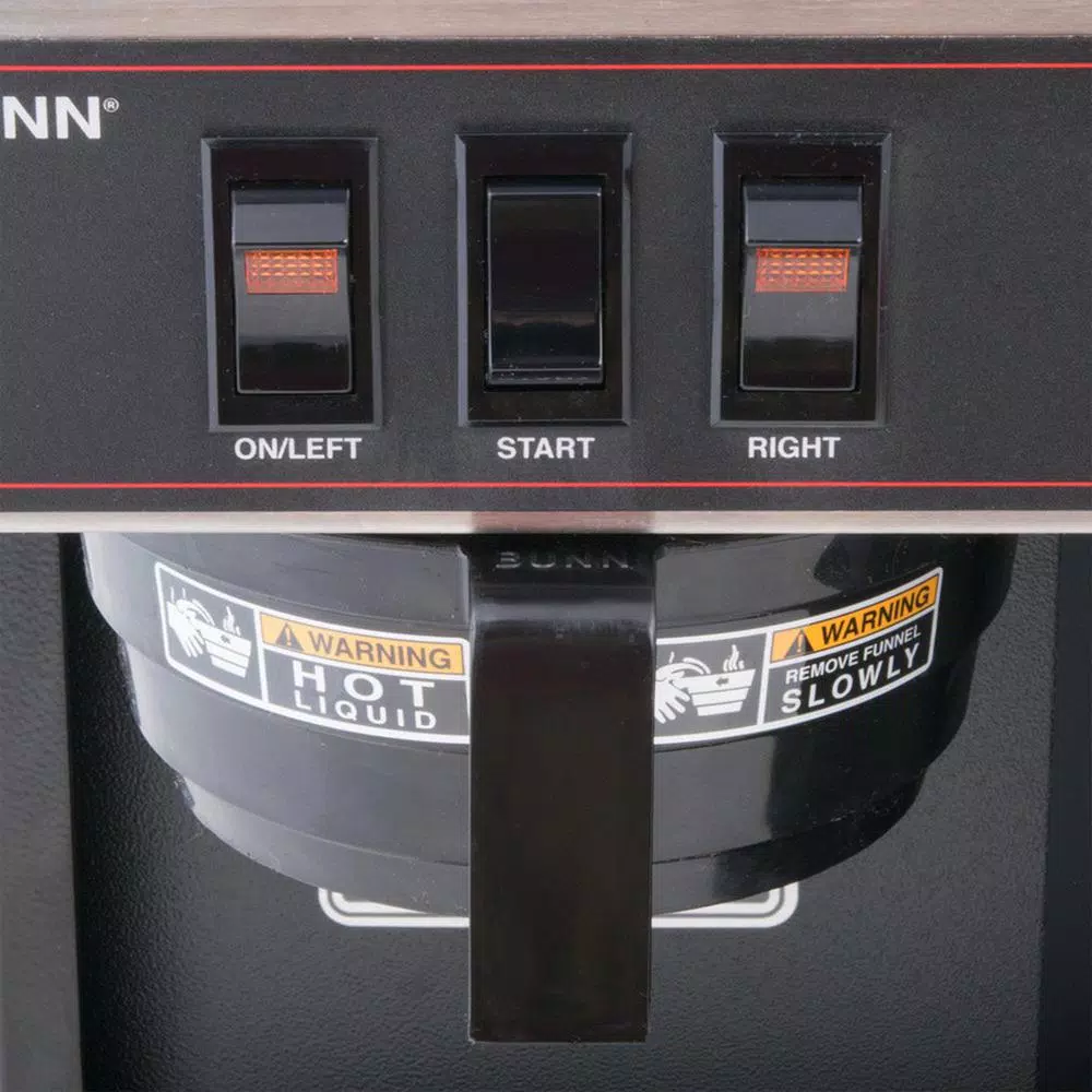 BUNN 07400.0005 12-Cup Automatic Commercial Coffee Brewer with 2 Warmers
