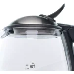 Brentwood Appliances KT-1910BK 1 Liter Cordless Glass Electric Kettle, 4.2-Cup, Black thumbnail 2