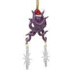 Design Toscano 5.5 in. Tenacious Tentacles Octopus Holiday Ornament with Santa Hat thumbnail 3