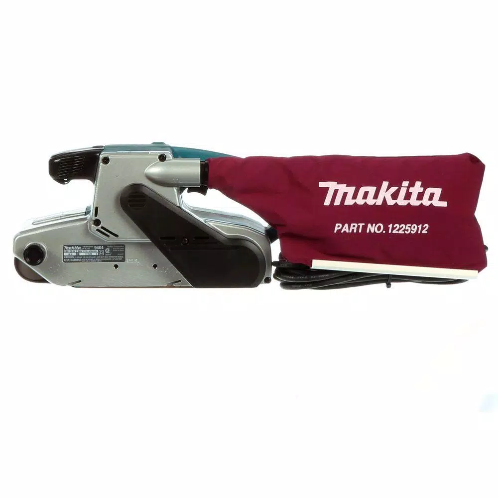 Makita 9404 4 in. x 24 in. Corded Variable Speed Belt Sander, 8.8 Amp