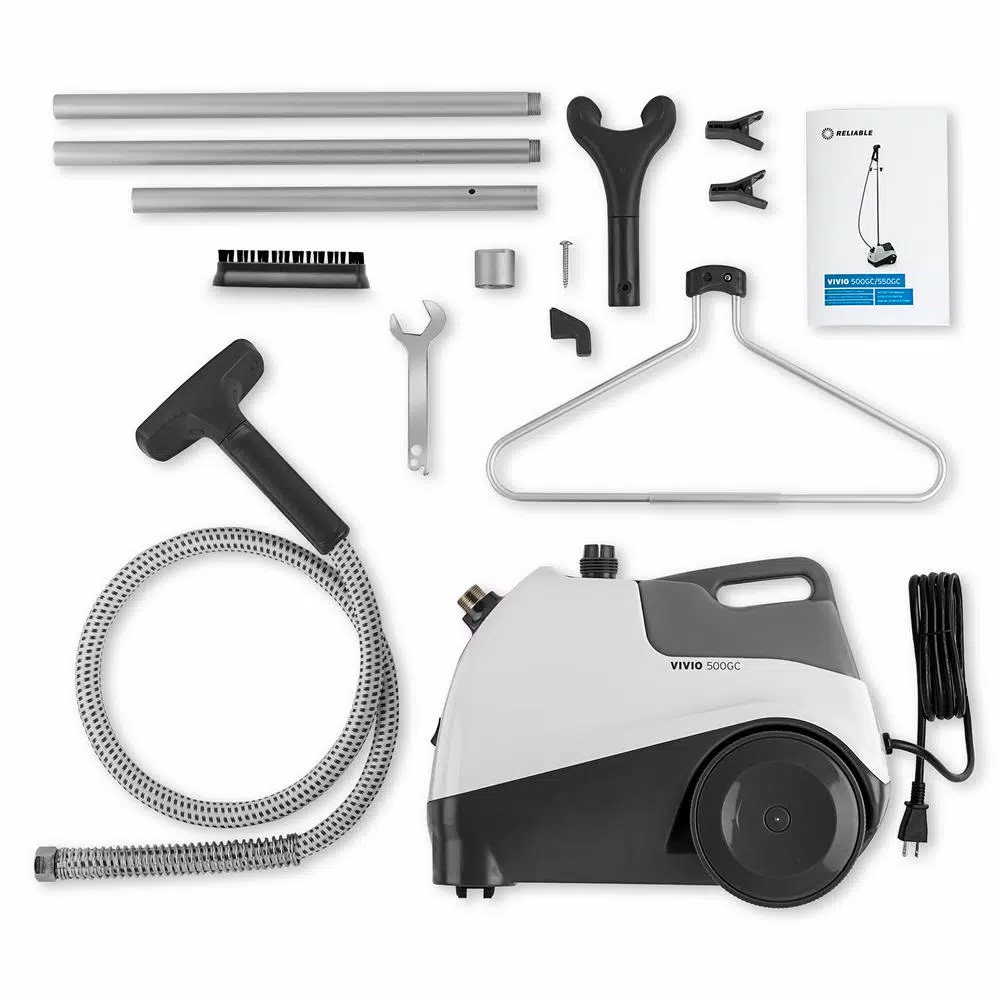 RELIABLE Vivio 500GC Professional Garment Steamer, 1300W Standing Clothes Steamer with 128 oz Water Tank