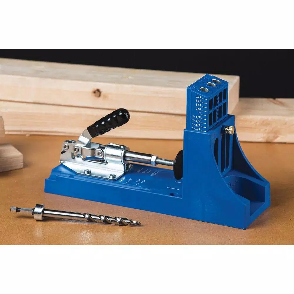 Kreg Joinery Jig Master System Drill Jig with Hardened Steel Guides