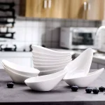 MALACASA 4.5 in. White Ceramic Ramekins Set of 12 - Porcelain Souffle and Creme Brulee Dishes thumbnail 4