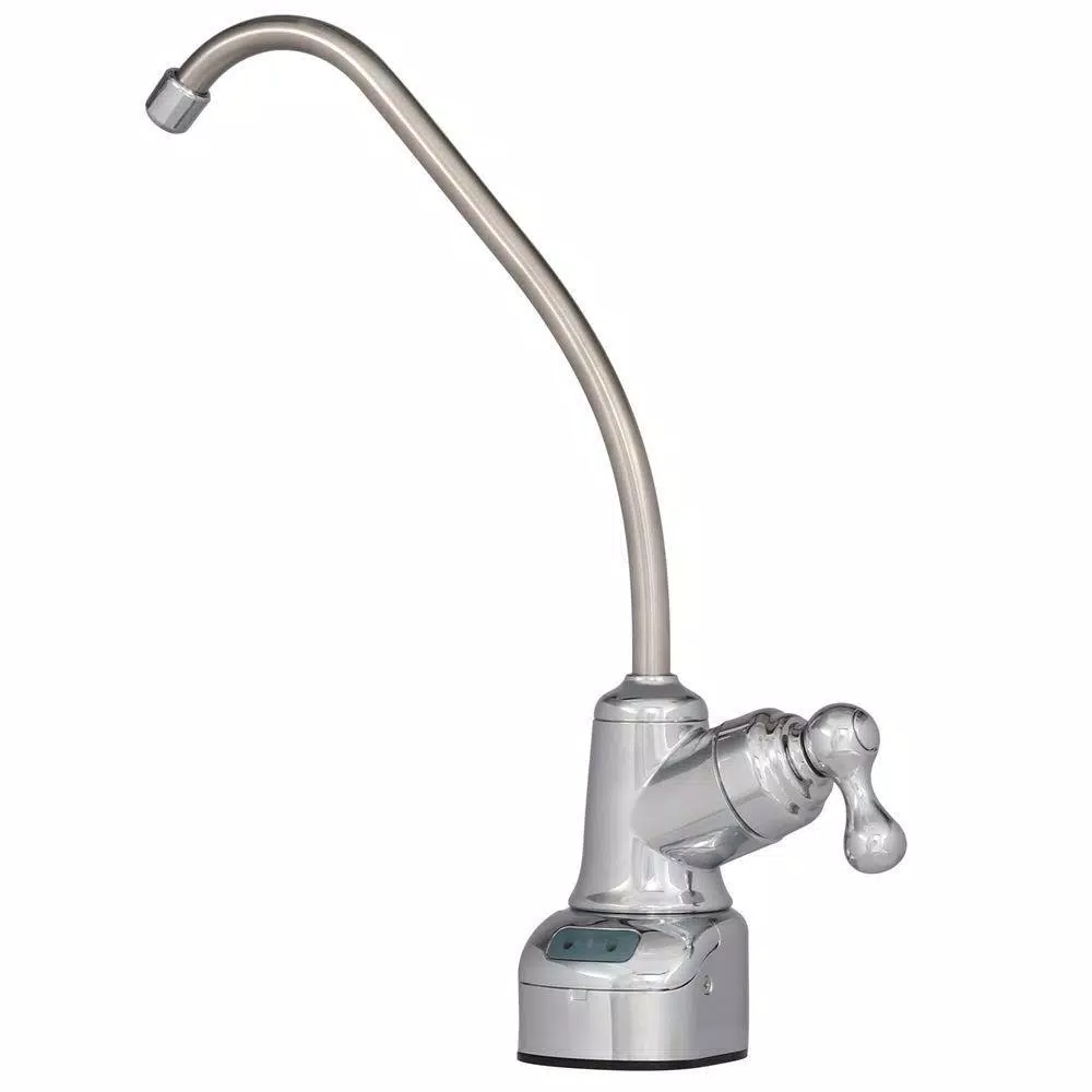 EcoPure Under Sink Water Purifier System with 3-Stage Carbon Block Filtration and Chrome Faucet