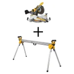 DEWALT 12 in. 15 Amp Sliding Compound Miter Saw with Heavy-Duty Stand Kit thumbnail 1