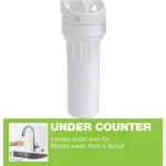 GE Single Stage Under-Counter Water Filtration System, Carbon Spun-Fiber thumbnail 8