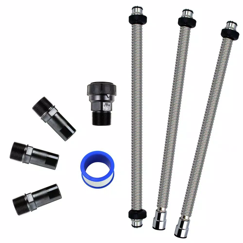 APEC Water Systems APEC Whole House Dual Tank Installation Kit for Water Filter and Water Softener Combo Systems