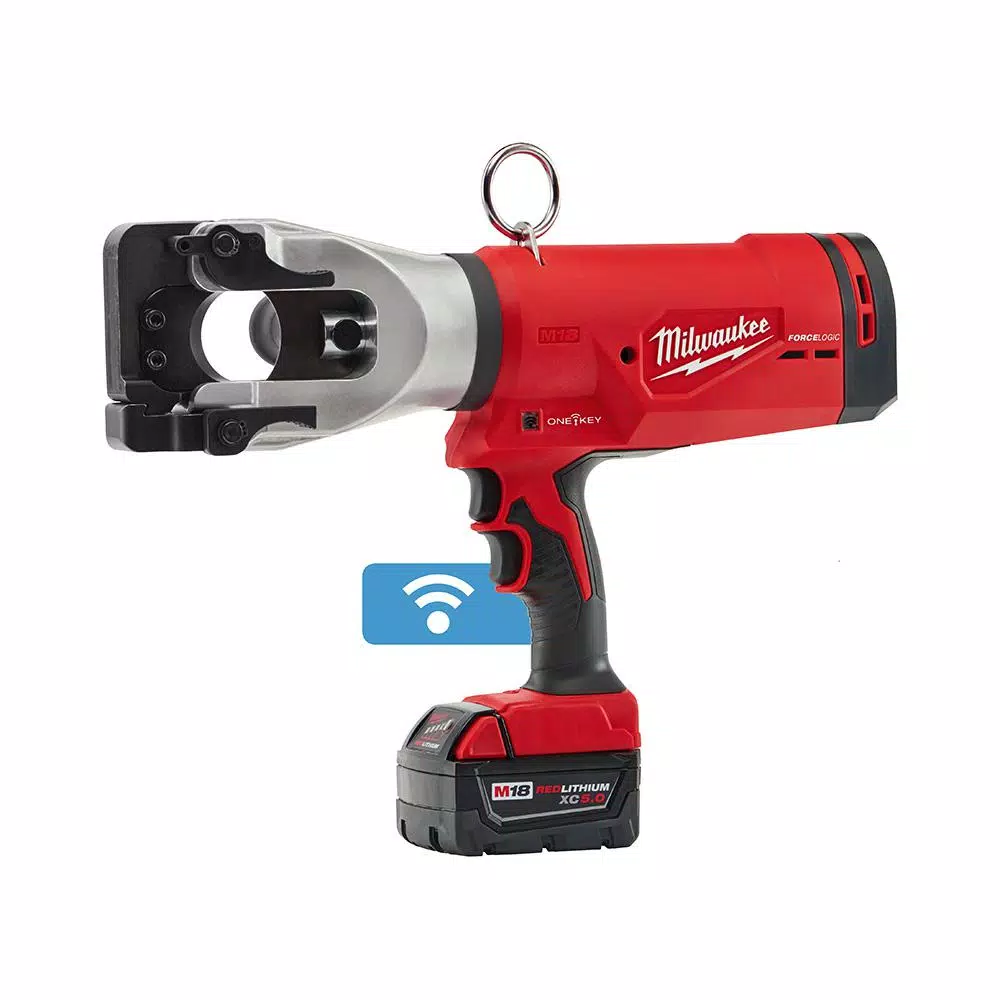 Milwaukee M18 FORCE LOGIC 1590 ACSR Cordless Cable Cutter Kit with 5.0 Ah Battery and Charger