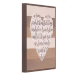 Pinnacle Patton Wall Decor 18x18 Thankful Grateful Blessed Cut-Out Heart Wood Sign thumbnail 3